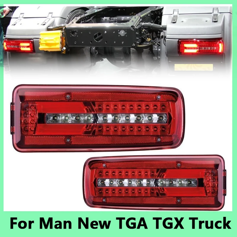 Car Accessories Tail Light For Man New TGA TGX Truck 81252256564 81252256563 81252256562 Led Rear Combination Lamp 24V LED