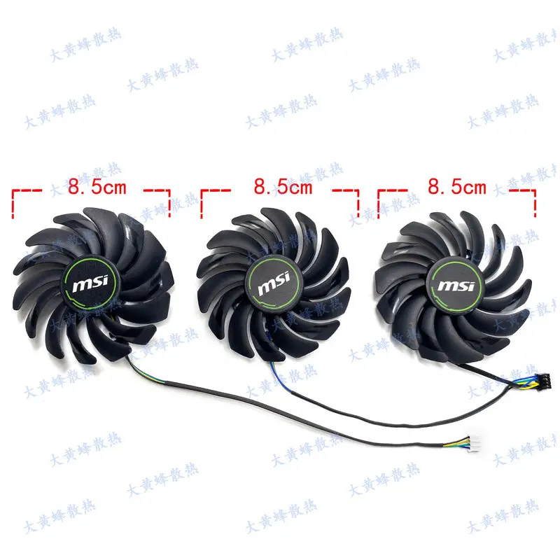 Nuevo Original para MSI RTX2080ti RTX2080 RTX2070 DUKE ventilador de refrigeración de vídeo gráfico PLD09210S12HH