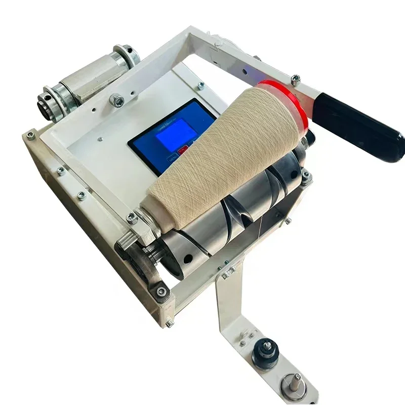 

Cone to tapered yarn winding machine for yarn dyeing factory laboratory winding machine