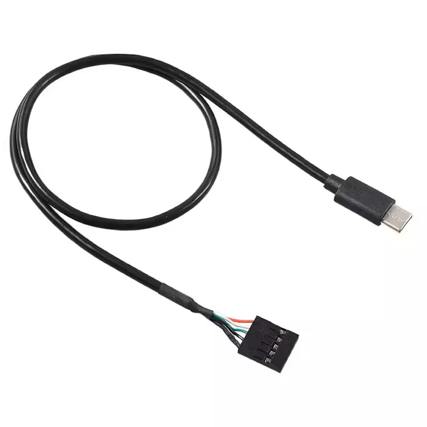 1/3/5 Uds placa base 5P/9P Dupont 2,54 a cable terminal Android tipo C