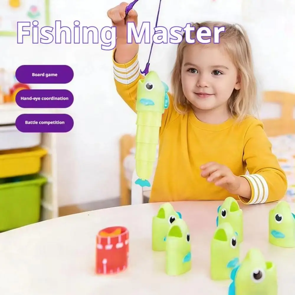 Magnetic Baby Fishing Games Fishing Rod Early Educational Electric Fishing Toy Set Funny Fishing Dish Magnetic Fishing Game Toys