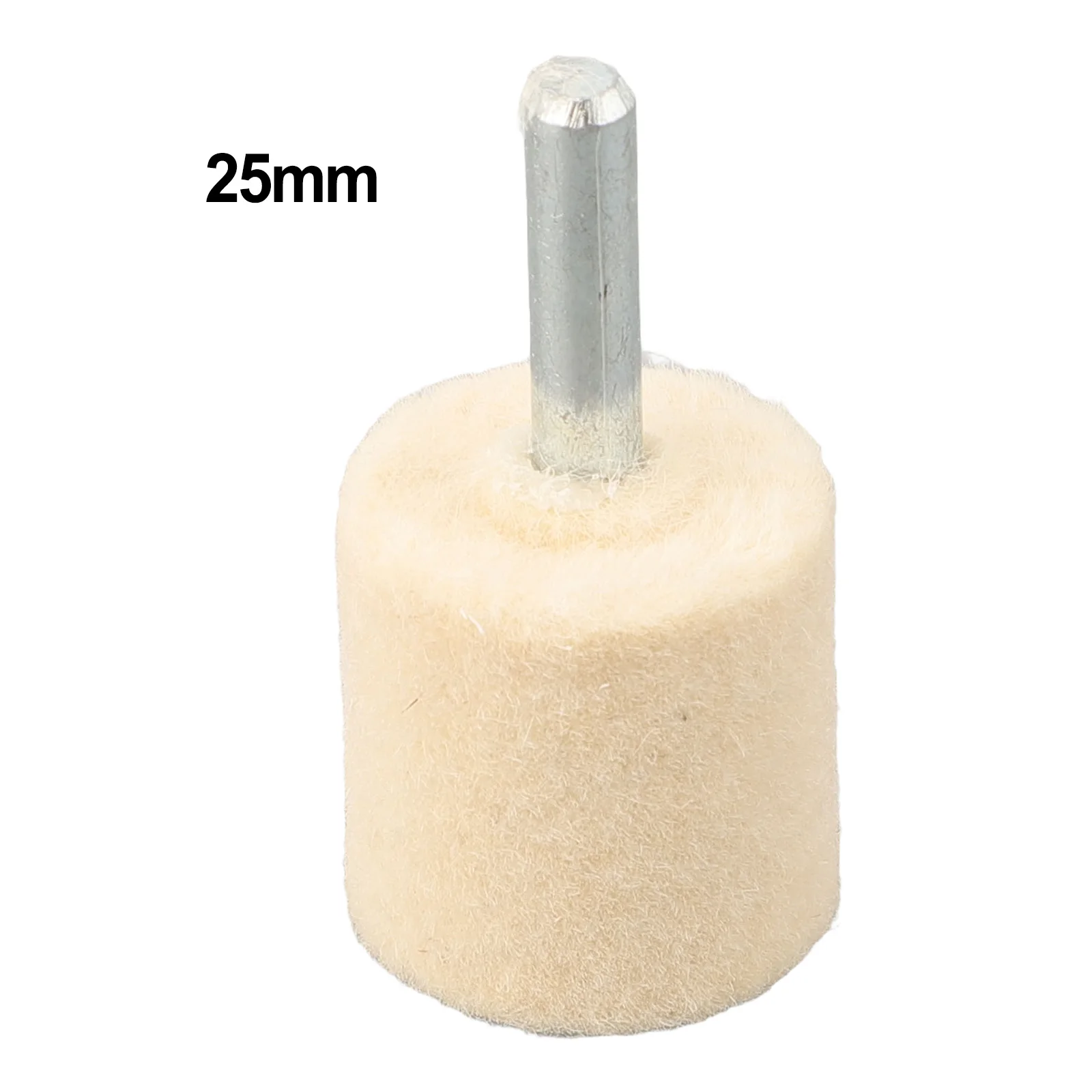 20-40mm Wool Felt Mounted Polishing Buffing Wheel Shank Grinding Head Rotary Tools Wool Felt Polishing Buffing Pad