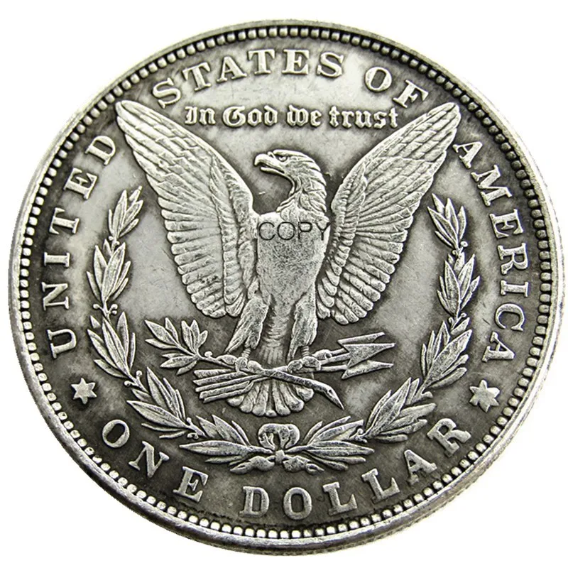 US 1954 Morgan Dollar Silver Plated Copy Coin