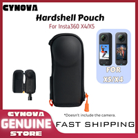CYNOVA For Insta360 X5 Mini Camera Bag Pouch Protective Carry Case For Insta 360 X5 X4 Action Camera Accessory