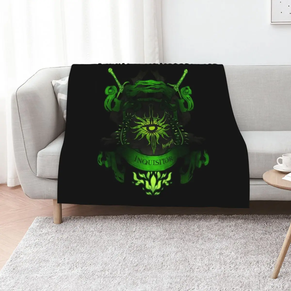 Dragon Age: Inquisitor Throw Blanket Fade Resistant Durable Throw Blanket