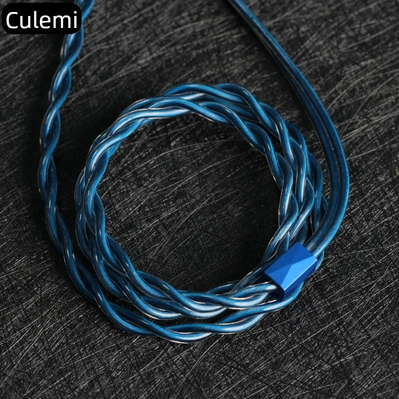 Cavo di aggiornamento per cuffie intrauricolari Culemi-06 con MMCX/2PIN bilanciato 2,5/3,5/4,4 IE900 compatibile con Delci Explorer MagicOne