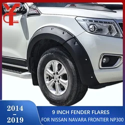 Fender Flare Mudguard For Nissan Navara Frontier NP300 4WD 2014 2015 2016 2017 2018 2019 Double Tanks Wheel Arch Adblue Version