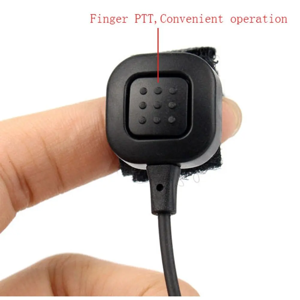 الحلق ميكروفون سماعة سماعة ل كينوود QuanSheng UV5R زائد UV-K5 UV-K6 Baofeng راديو UV5R UV-32 888s اسلكية تخاطب