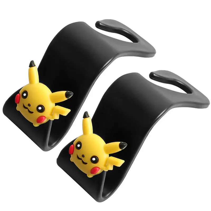 TAKARA TOMY Pokemon Car Seat Hook Cartoon Rear Seat Back Concealed Multifunctional Hook Invisible Small Hook Creative