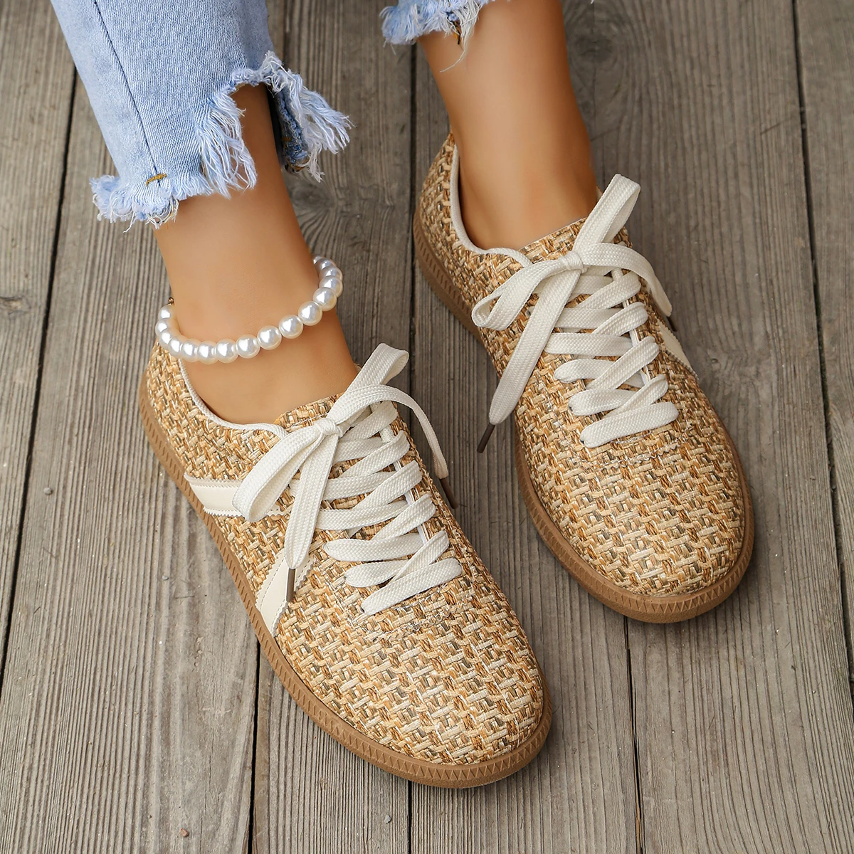 2026 new printed Forrest Gump shoes women's soft soled non slip flat shoes daily commuting casual shoes