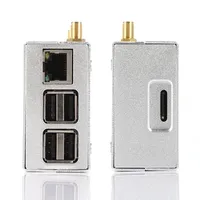 Best sell Duplex MMDVM Hotspot W/Aluminum Alloy Shell Color Display Screen Supporting for C4FM/DMR/DSTAR P25 With Raspberry