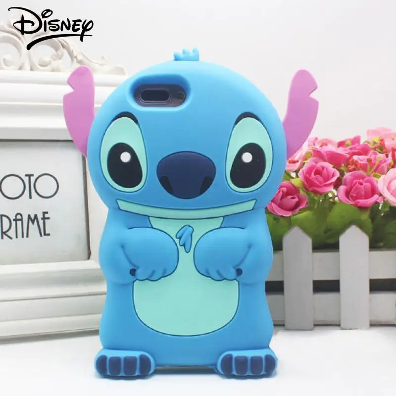 

Kawaii Disney Stitch Iphone Phone Case Applicable To Iphone 12 13 14Promax Cartoon Fall Prevention Silica Gel Mobile Phone Shell