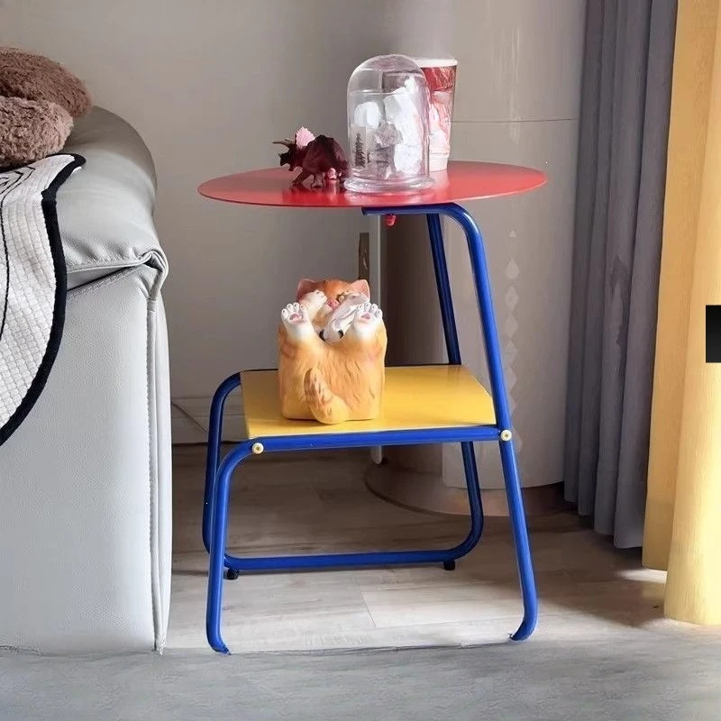 Mobile coffee table living room simple modern household small apartment bedroom bedside rack sofa