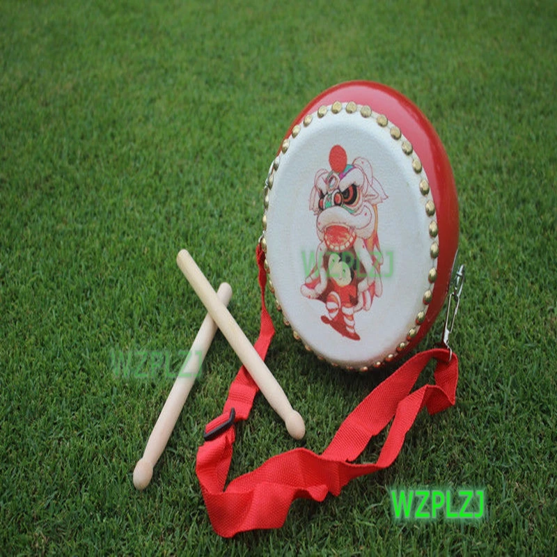 Cymbales de tambour Gong pour enfants, fournitures de jeu d'activité, événements musicaux chinois PerSCH, instruments de jeu, jouet de 6 pouces