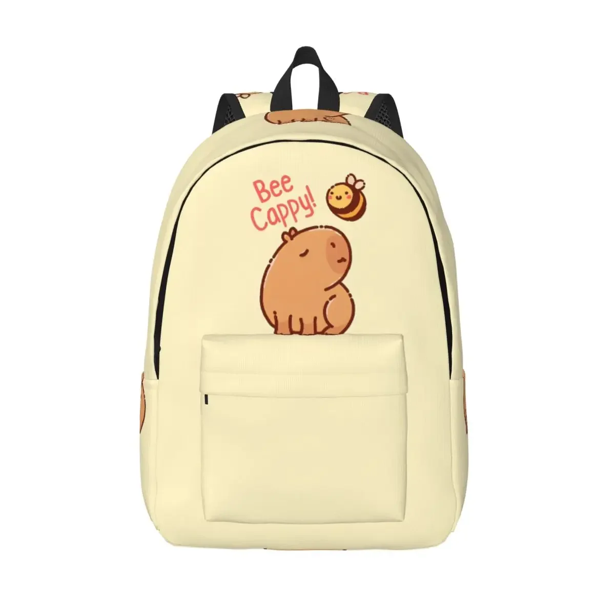 

Рюкзак Bee Cappy Capybara Pun Be Happy для мальчиков и девочек, детские школьные сумки для книг, рюкзак для дошкольников, сумка для начальной школы с карманом
