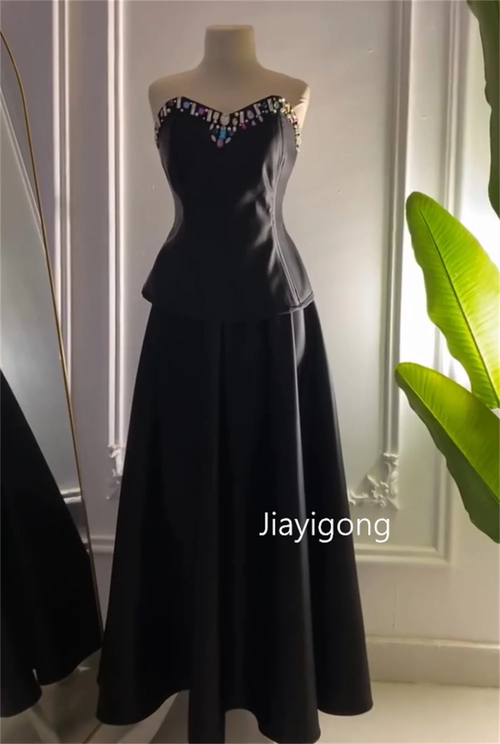 Customized Formal Charmeuse Sequined Pleat A-line Sweetheart Long Dresses Bespoke Occasion Celebrity Fashion Pastrol