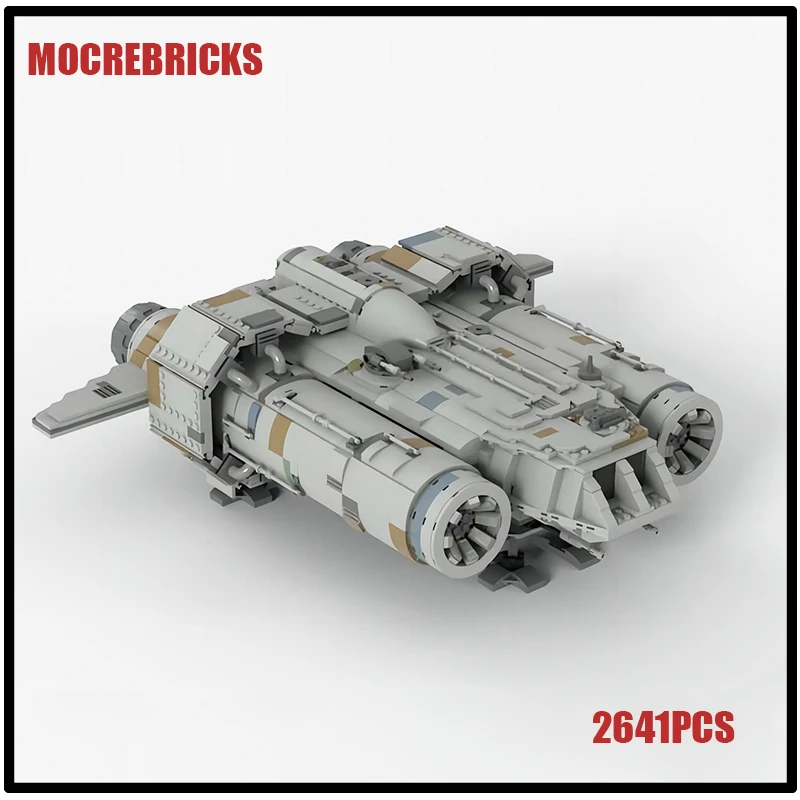 MOC-103511 WTK-85A Bestoon Legacy Smoother Surface Ochi Battle Spaceship Building Blocks Assembly Model Star Movie Bricks Toys