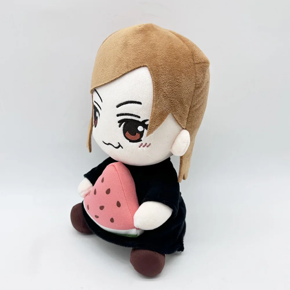 Muñecas de peluche de Anime Jujutsu Kaisen Kugisaki Nobara, Linda sandía sentada Taito, entusiastas del juego, coleccionan regalos