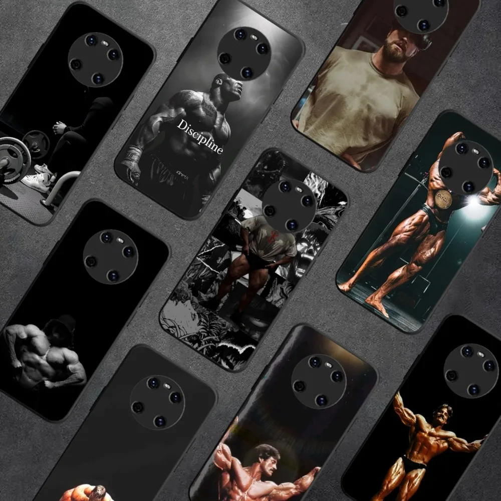 Gym Fitness Bodybuilding Phone Case For Redmi 8 9 10 pocoX3 pro for Samsung Note 10 20 for Huawei Mate 20 30 40 50 lite