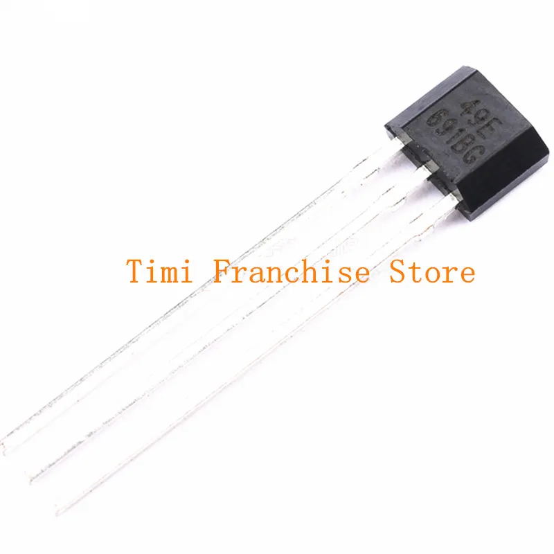 100% NEW 50PCS A3144E 44E 3144 TO-92 49E S49E SH41F AH49E OH3144 41F SOT-23 Hall Effect Sensor Transistor new original