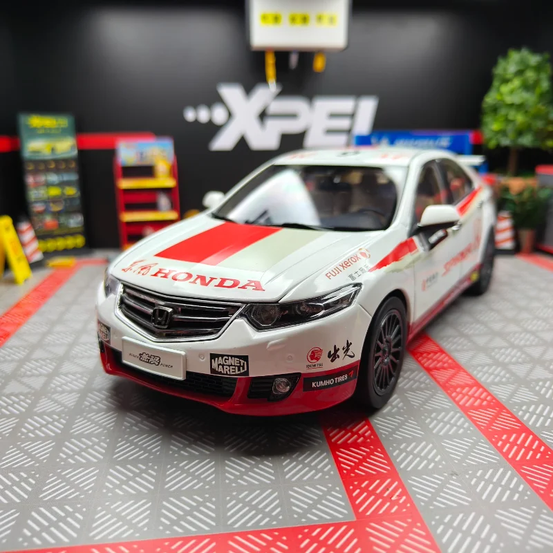 

Diecast 1:18 Scale Dongfeng Honda CTCC Racing Car Original Factory Full Door Alloy Car Model Collectible Toy Gift Souvenir