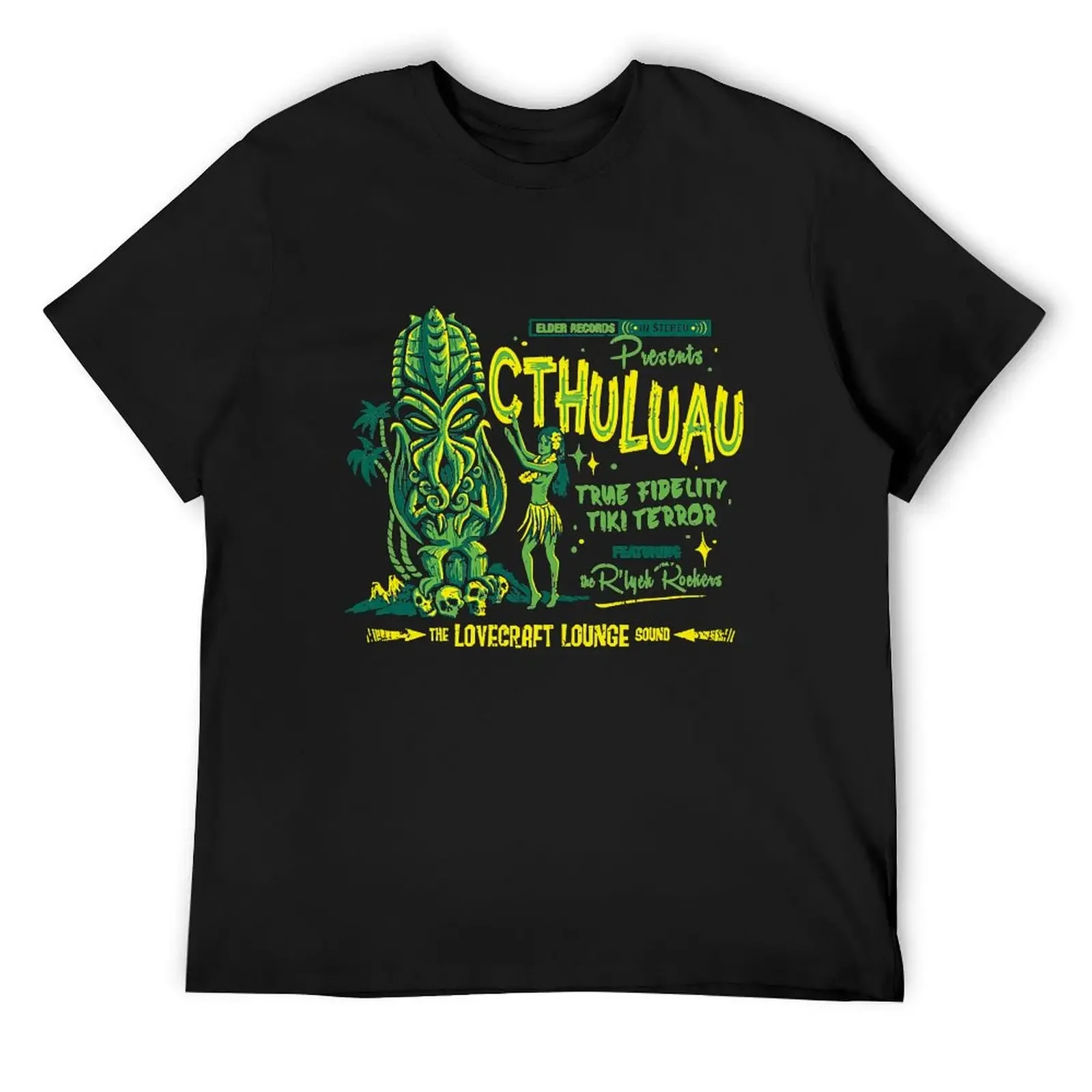 Cthuluau T-Shirt plain aesthetic clothes men t shirts