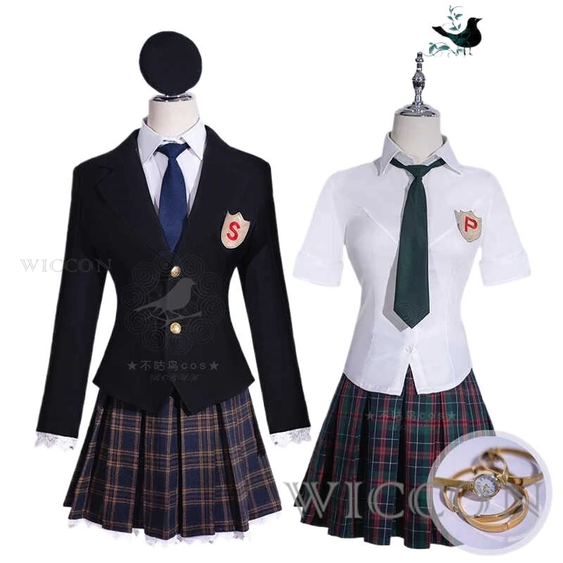 

Panty and Stocking with Garterbelt Stocking Anarchy School Uniform Cosplay Costume Stocking Panty for Women Party Suit Halloween