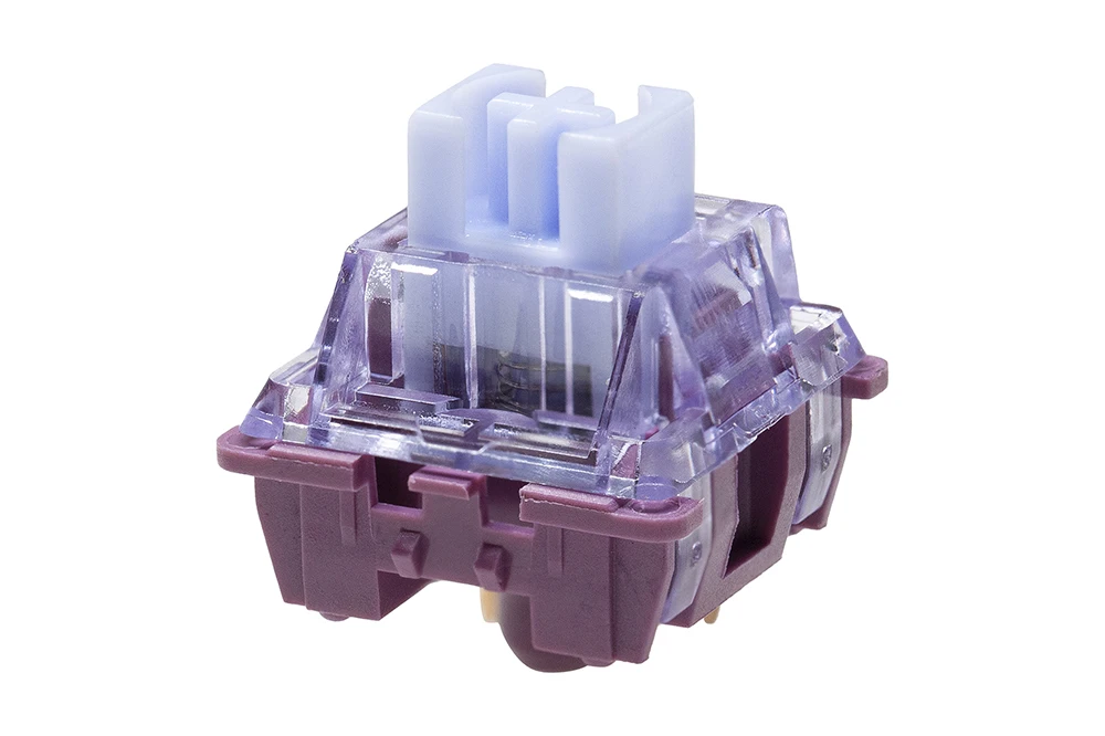 CIY Aqua-Joli linéaire pour clavier mécanique de jeu, commutateur d'eau à ressort long, bleu, violet, pré-lubrifié, 37g, 47g, 70m, PC POM