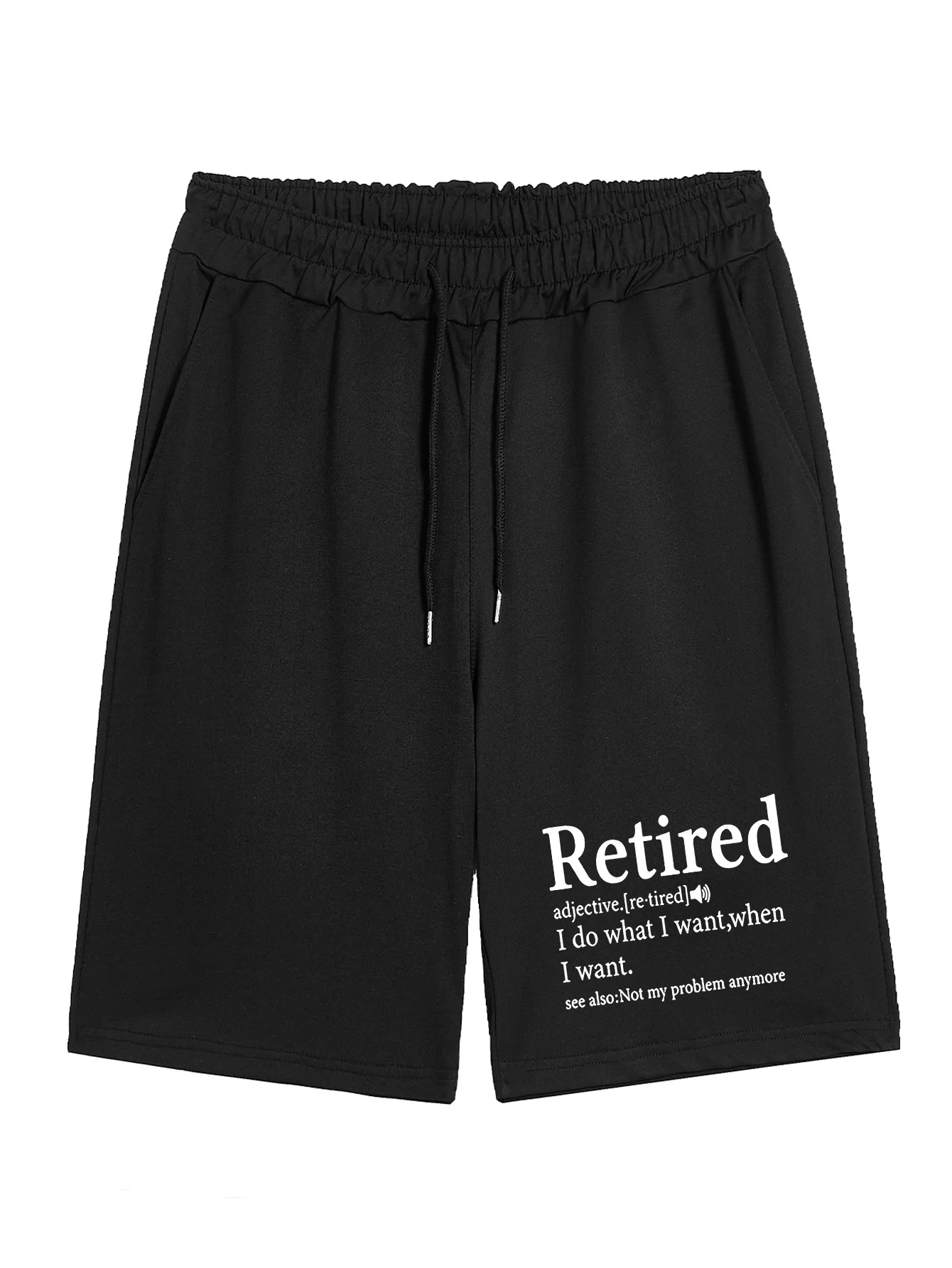 

Summer Women's Humor Letter Graphic Sports Shorts Drawstring Athletic Shorts Sweatpants Sport Jogging Beach Pant Fitness Shorts