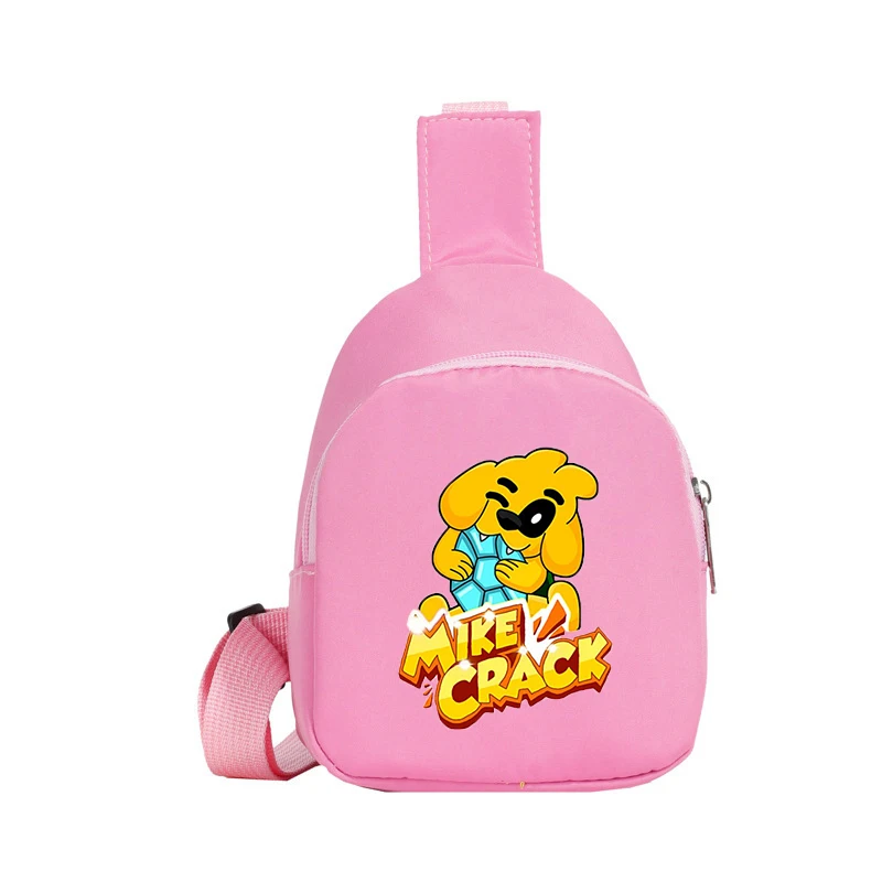 

Новая детская нагрудная сумка Mikecrack с мультяшным принтом, легкая сумка через плечо на одно плечо, популярная детская нагрудная сумка для девочек и мальчиков