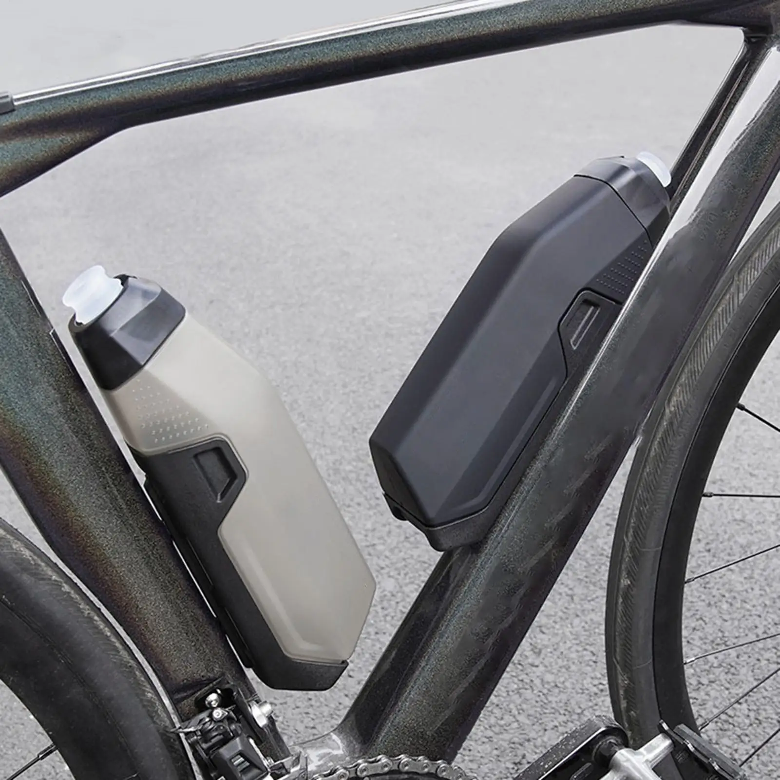 Road Bike Water Bottle 610ml Universal Silicone Spout With Bracket Riding Water Kettle For Road Bike Urban Commuting Weekend