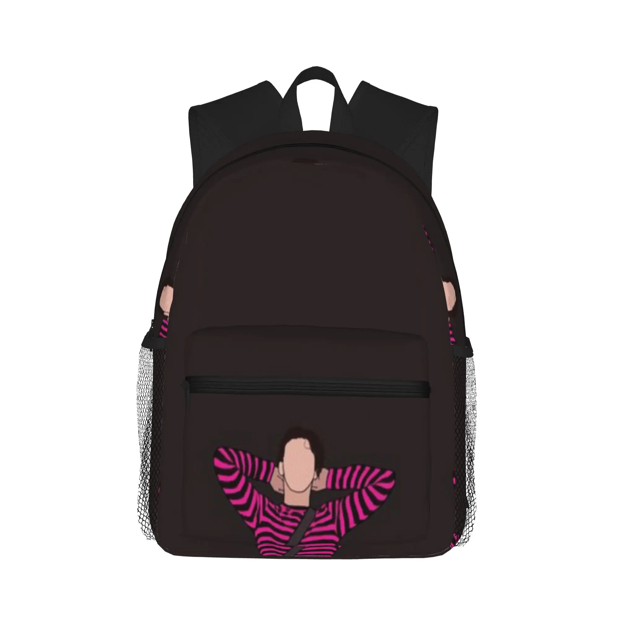 

Yungblud Pink Stripes Casual Backpack for Students and Adults Bag