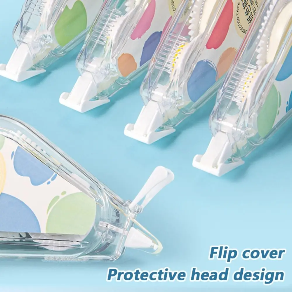 Silent Correction Tape Students Special Beige Base Paper Color Correction Band Invisible Design Coating Tape Back To School Gift