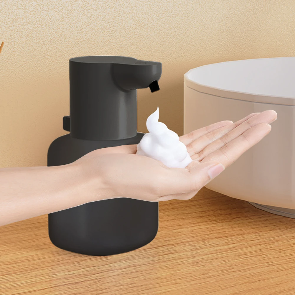 

550ml Automatic Soap Dispenser USB Rechargeable Foam Gel Soap Dispenser Electric Hand Sanitizer Dispenser for Kitchen Bathroom