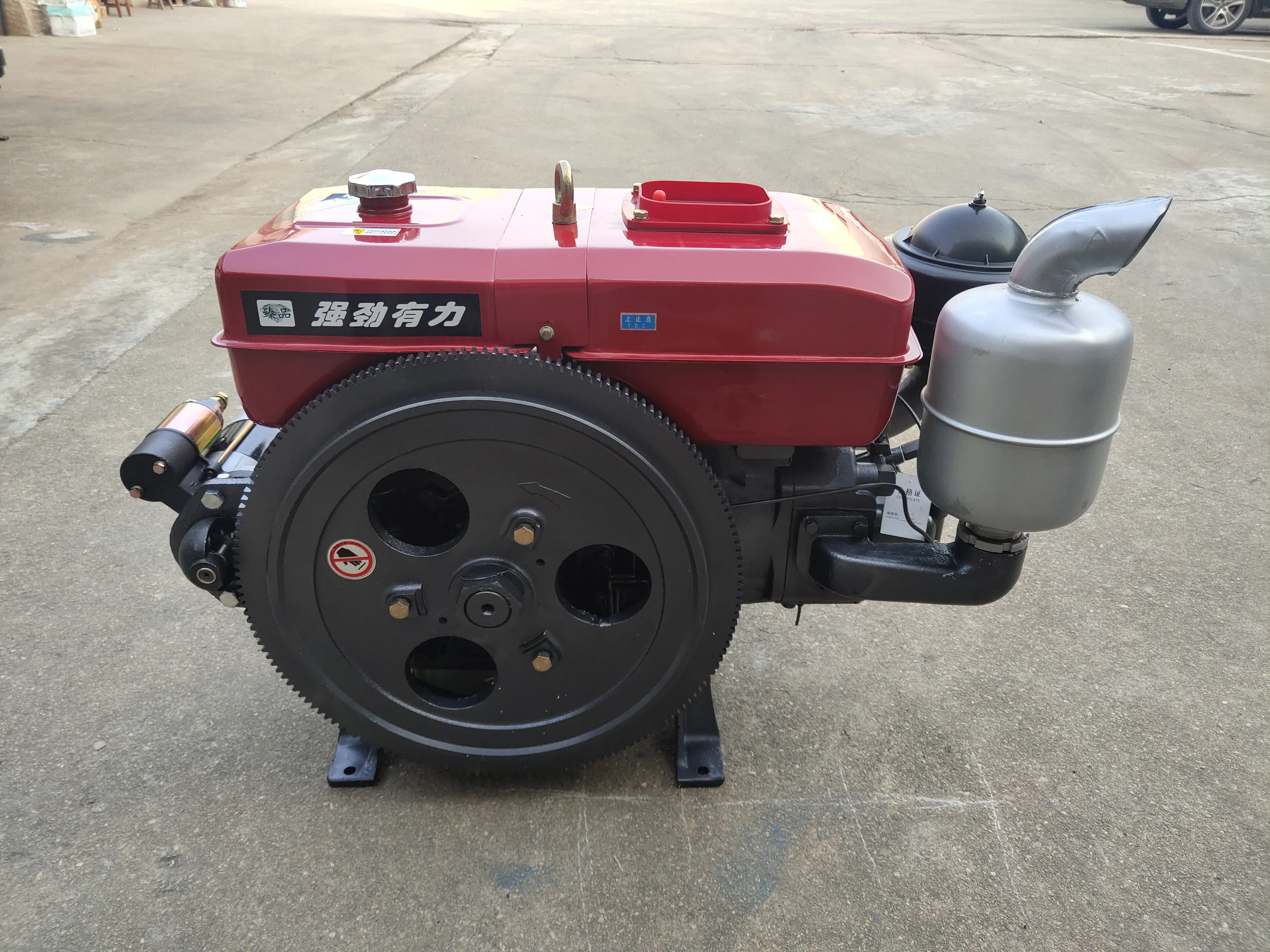Quanchai Brand ZS1115 Single Cylinder Diesel Engine, Portable Long Working Time Diesel Power Engine