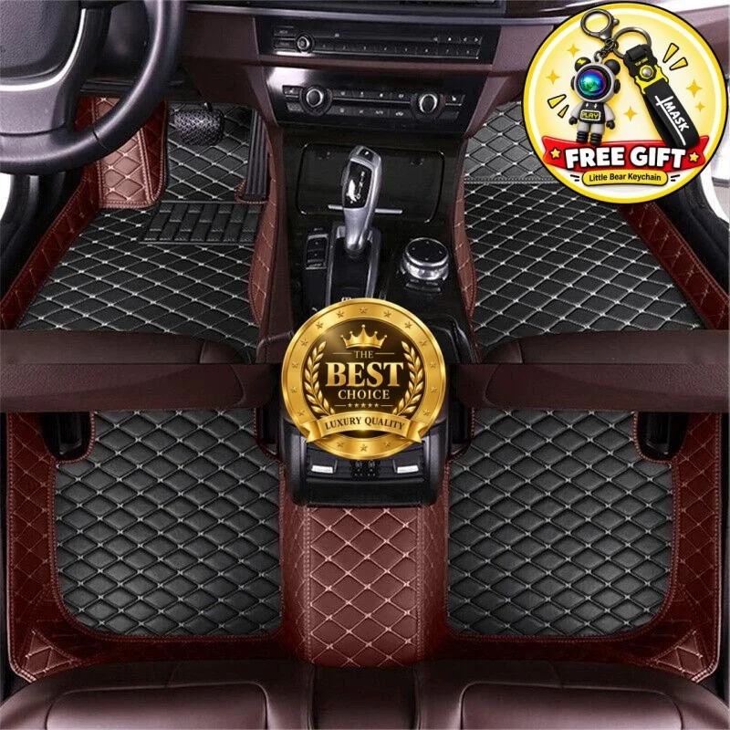 Custom Fit Car Floor Mats for Audi A6 Sedan C7 2010–2018 Waterproof All-Weather Full Coverage Auto Floor Liners Accessories