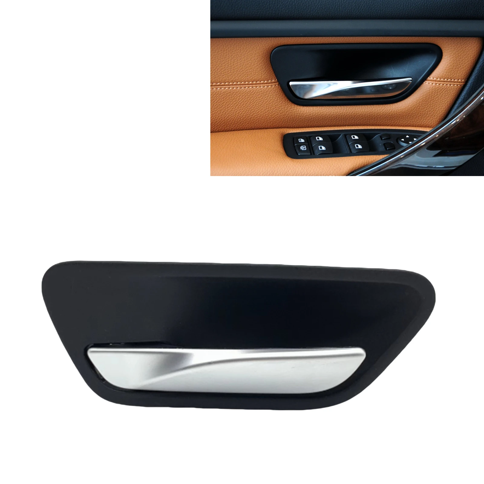 Inner Door Pull Handle Catch Bar For BMW 3 4 Series F30 F31 F34 F35 F80 F32 F33 F36 F82 F83 2013-2019