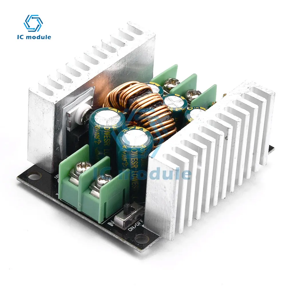 DC-DC step-down conversion module 300W 20A constant current adjustable step down module Short Circuit Protection