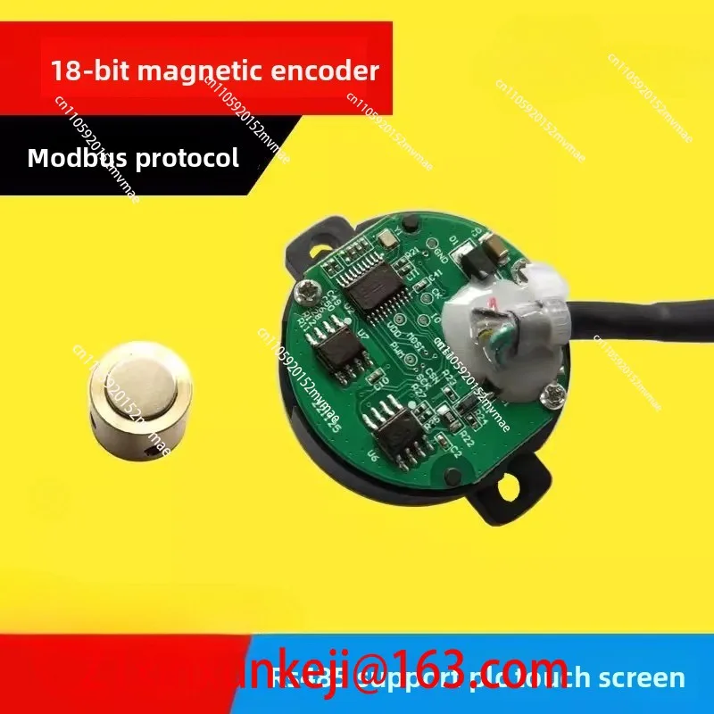 

RS485 18-битный однокатушечный абсолютный датчик положения, ультратонкий, раздельный