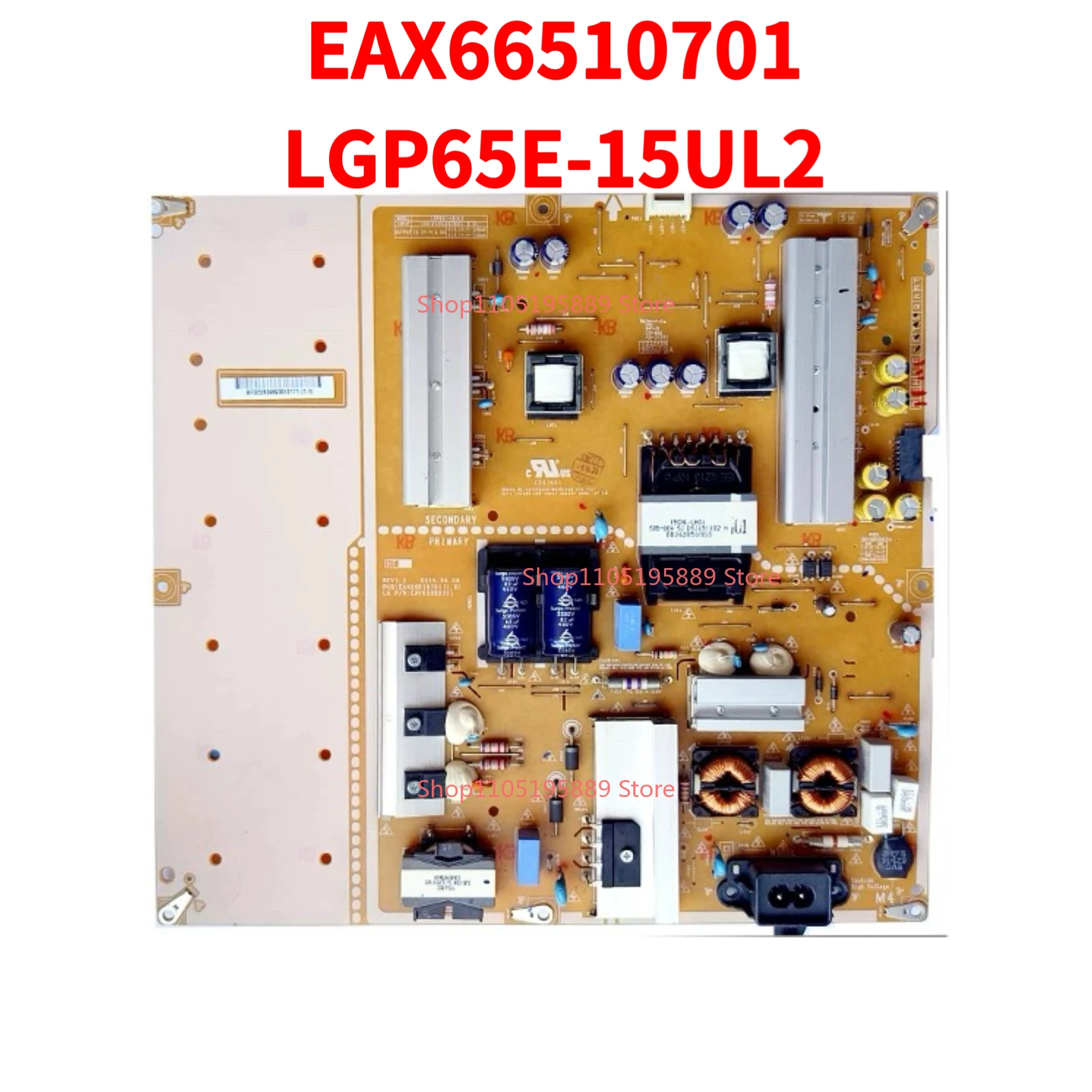 

Совершенно новая оригинальная плата питания 65UF6800-CA EAX66510701 (1.6) EAY63989301 был протестирован на складе.