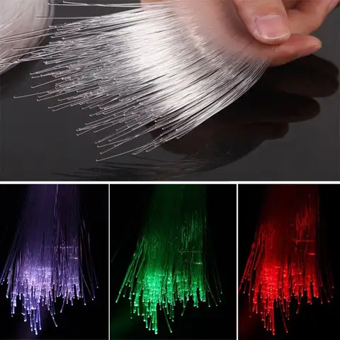 0.75MM/1MM प्लास्टिक फाइबर ऑप्टिक केबल एंड ग्लो 50mx0.75mm PMMA LED लाइट क्लियर DIY LED स्टार स्काई सीलिंग लाइट के लिए 10 best sales ऑप्टिक फाइबर - №9