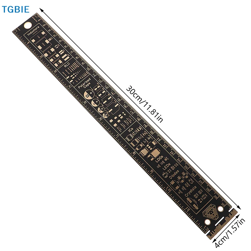[TL]【TL】NVIDIA Faith Ruler II Multifunctional PCB Ruler Drawing Ruler Engineering Ruler PCB Engineering Ruler
