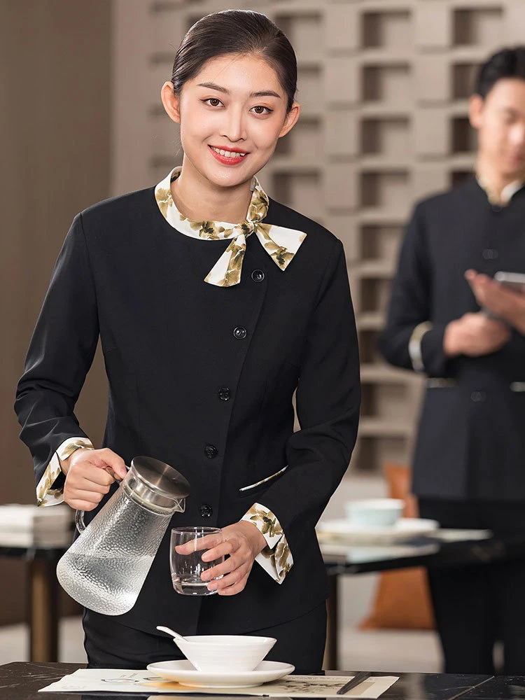 waitress-work-uniform-for-women-long-sleeved-new-chinese-style-suitable-for-restaurants-hotels-tea-houses-chinese-restaura
