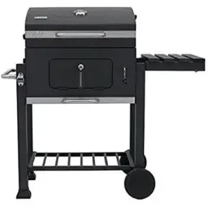 Large Cooking Area Barbecue Smoker Drum Charcoal Bbq Grill Offset Smoker