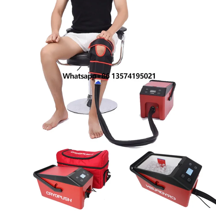 CRYOPUSH Portable Compression Facial Ice Water Circulation System Cryotherapy Device Cold Therapy Machine