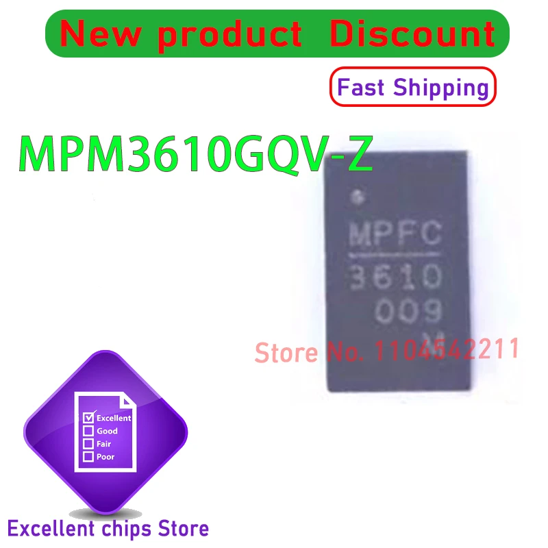 

10 шт. 3610 MPM3610GQV-Z MPM3610 MPM3610GQV QFN в наличии
