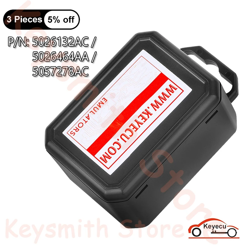 

KEYECU for Jeep for Chrysler for Dodge for Fiat ESL Electronic Steering Lock Emulator Simulator 5026132AC/ 5026464AA/ 5057278AC