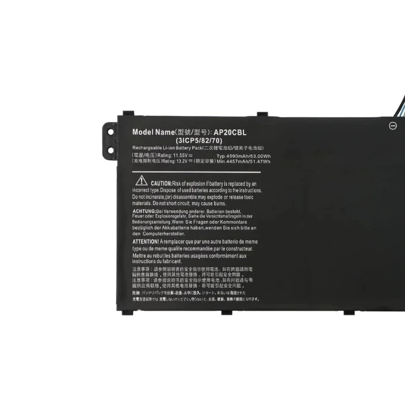 ل Chromebook 315 CB315-4H TravelMate Spin B3 TMB311RNA-32 محمول AP20CBL استبدال البطارية 2 قطعة