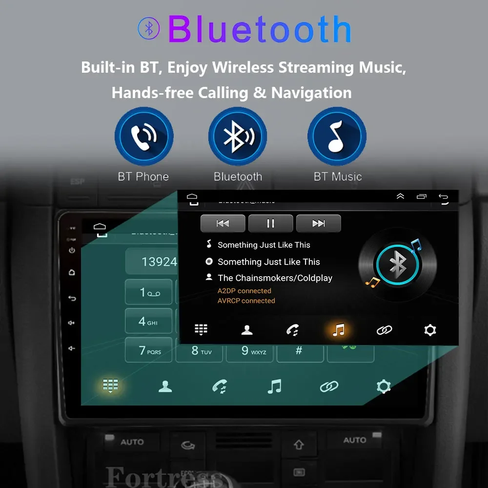 안드로이드 16 카플레이 안드로이드 오토 2K 화면 카 라디오 멀티미디어 플레이어 아우디 ... - 4