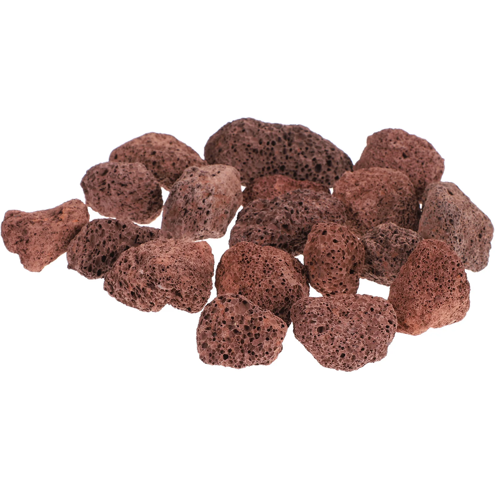 

1 Bag Volcanic Rock Substrate For Aquarium Filter Media Lava Stone Fish Tank Decor Porous Natural Filtration Material Pet